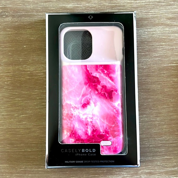 Cell Phones & Accessories Brand New Hot Pink Marble Iphone 12 Pro Max
